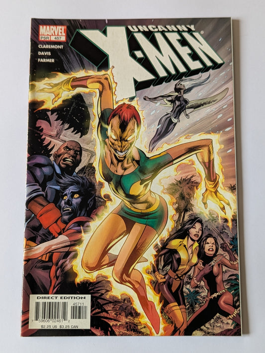 Uncanny X-Men #457 Marvel Comic Book