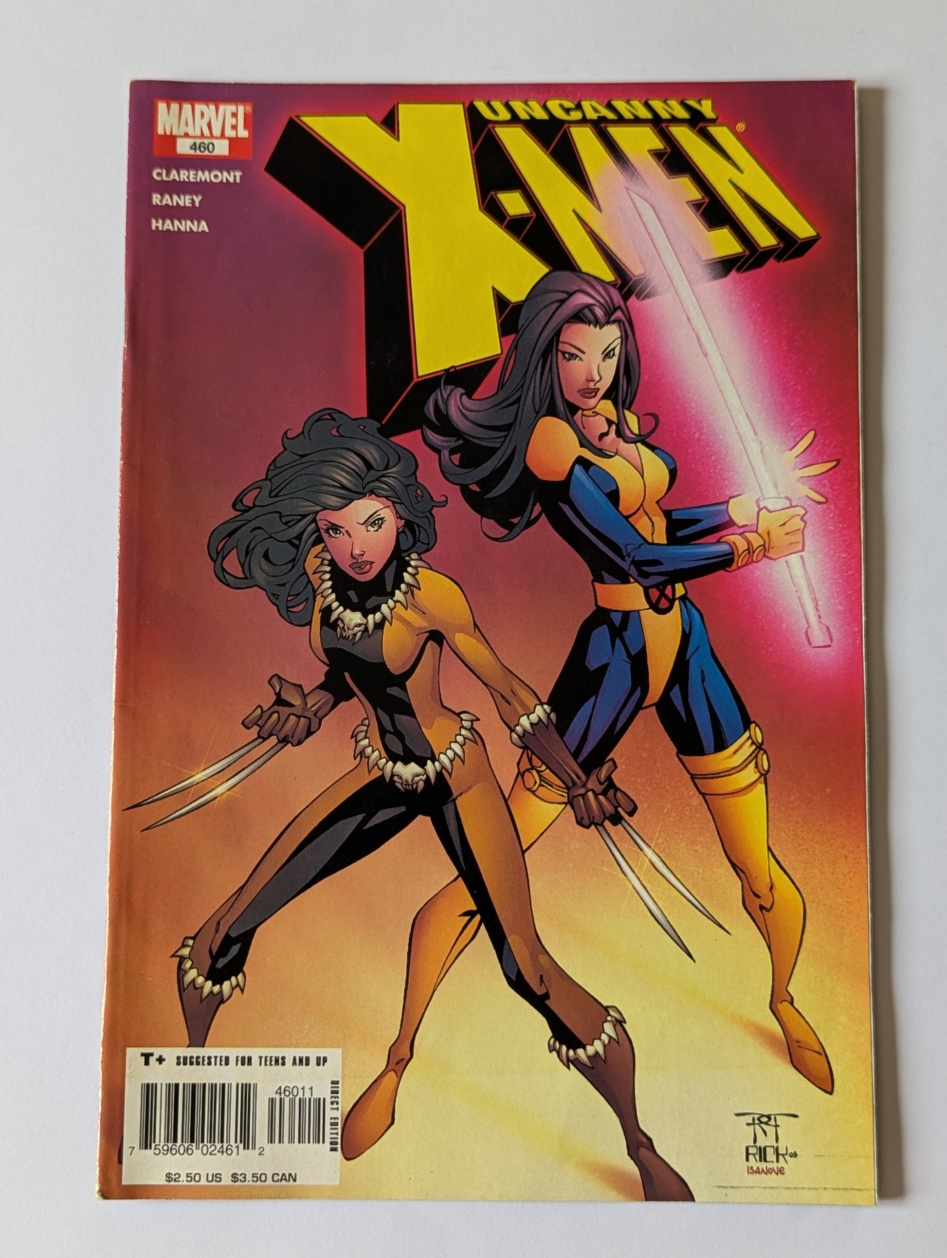 Uncanny X-Men #460 Marvel Comic Book