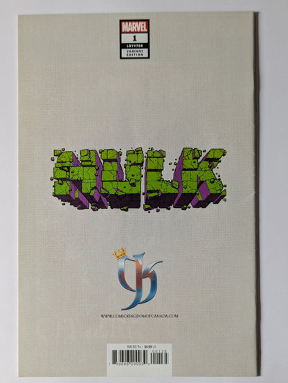 Hulk #1 - Alan Quah Virgin Variant