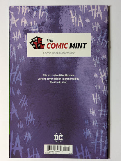 Joker Year of the Villain #1 - Mike Mayhew Minimal Trade Dress Variant