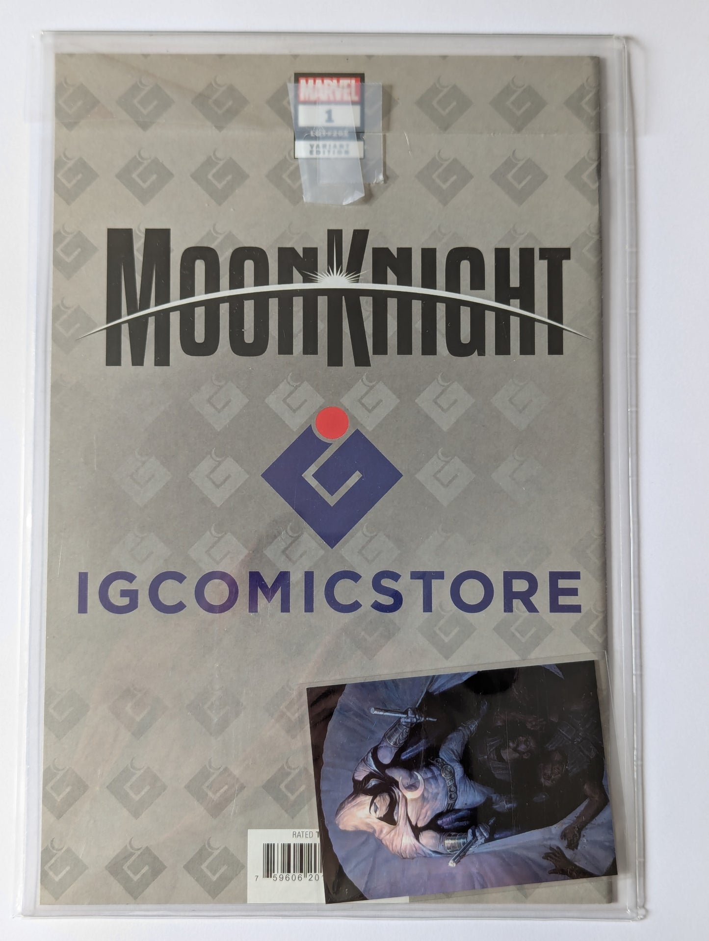 Moon Knight #1 - E.M. Gist Virgin Variant
