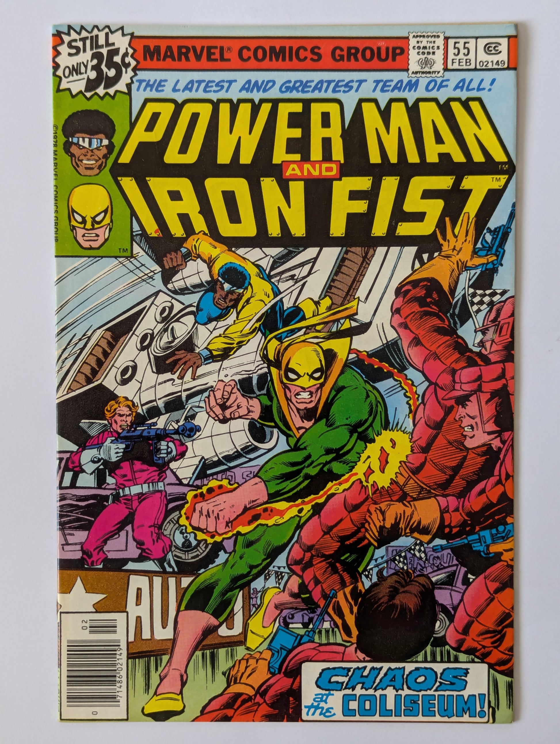 Power Man and Iron Fist #55 Marvel Comic Book