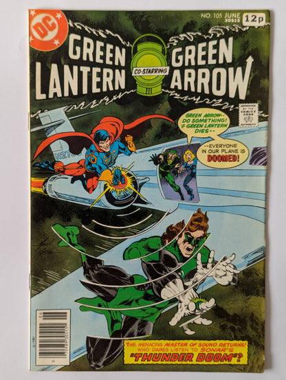 Green Lantern #105 DC Comic Book