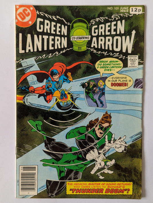 Green Lantern #105 DC Comic Book