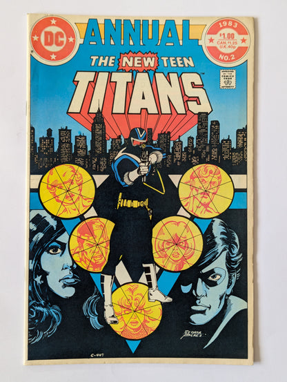 New Teen Titans Annual #2 DC Comic Book