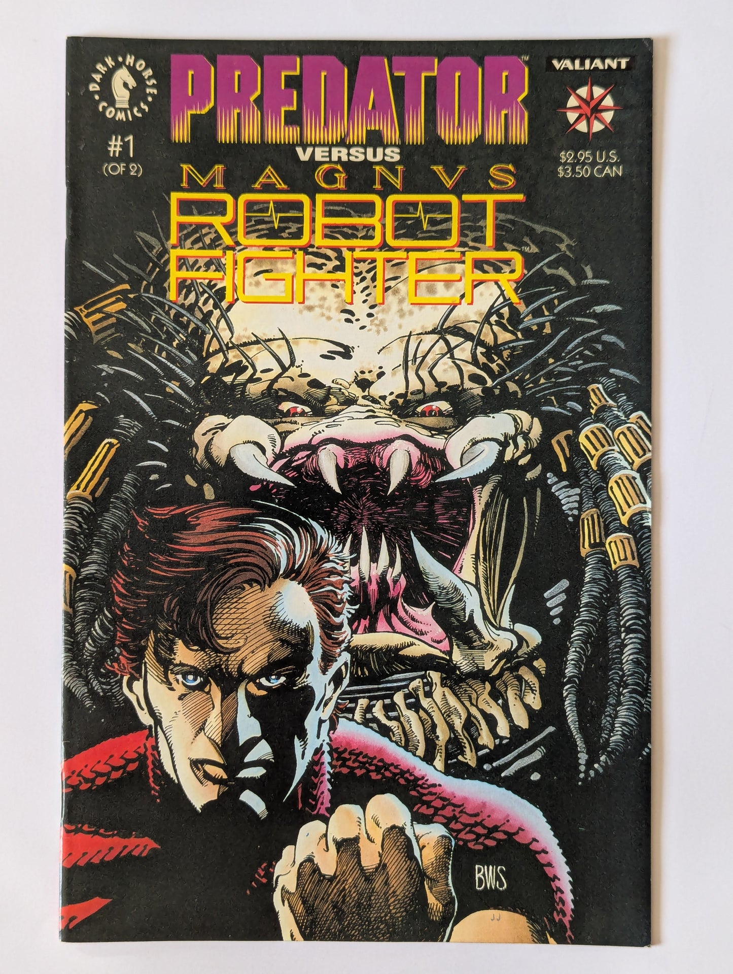 Predator versus Magnus Robot Fighter #1 Dark Horse Comic Book
