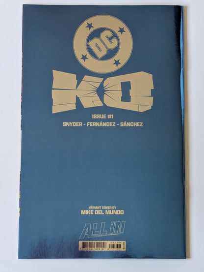 DC K.O. #1 - Mike Del Mundo Blind Bag Foil Variant