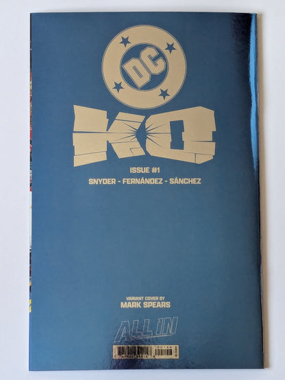 DC K.O. #1 - Mark Spears Blind Bag Foil Variant