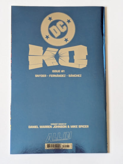 DC K.O. #1 - Daniel Warren Johnson Blind Bag Foil Variant