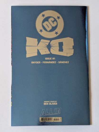DC K.O. #1 - Ben Oliver Blind Bag Foil Variant