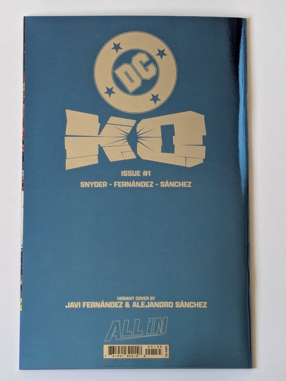DC K.O. #1 - Javi Fernandez Blind Bag Foil Variant