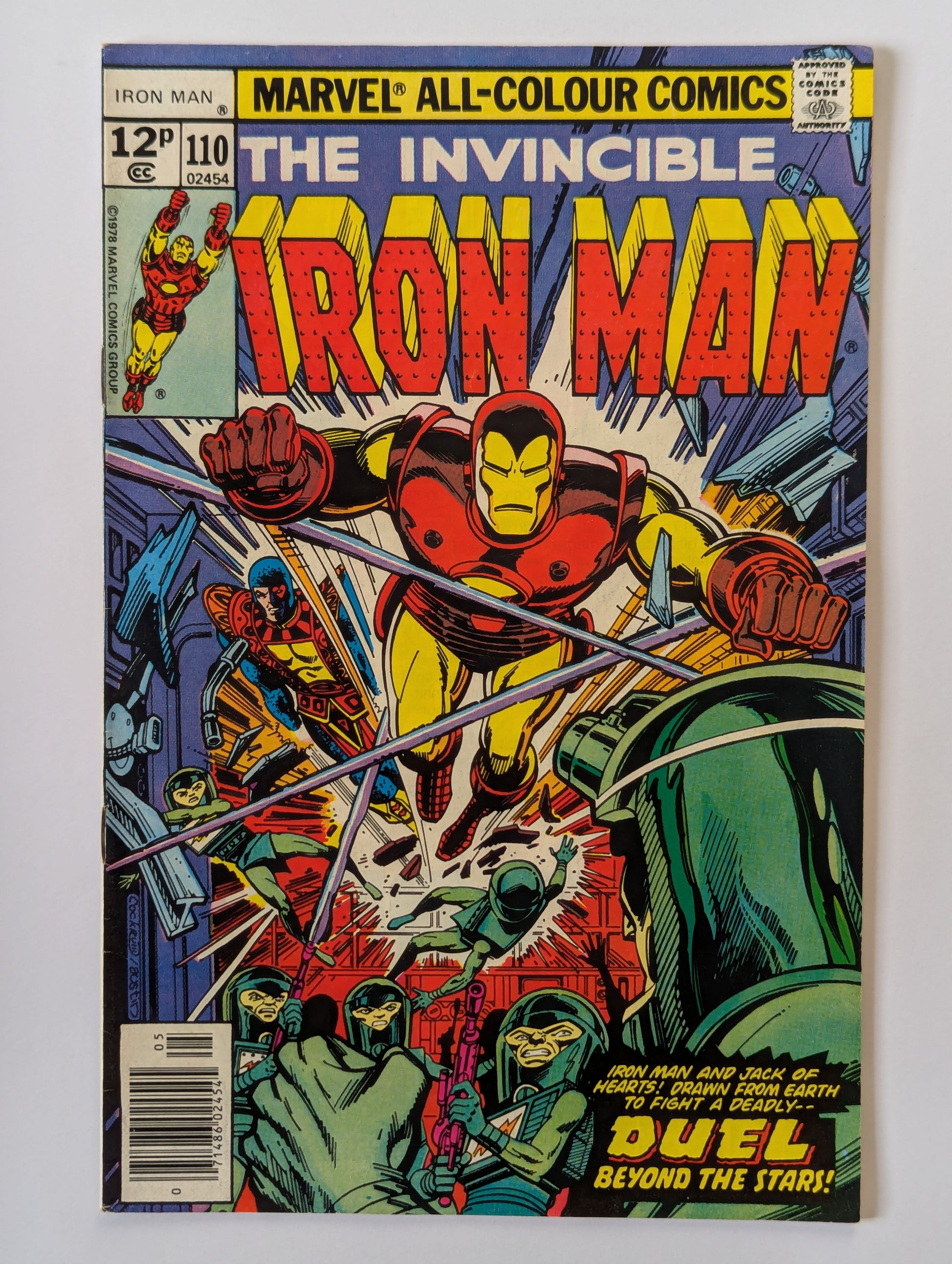 Iron Man #110 Marvel Comic Book