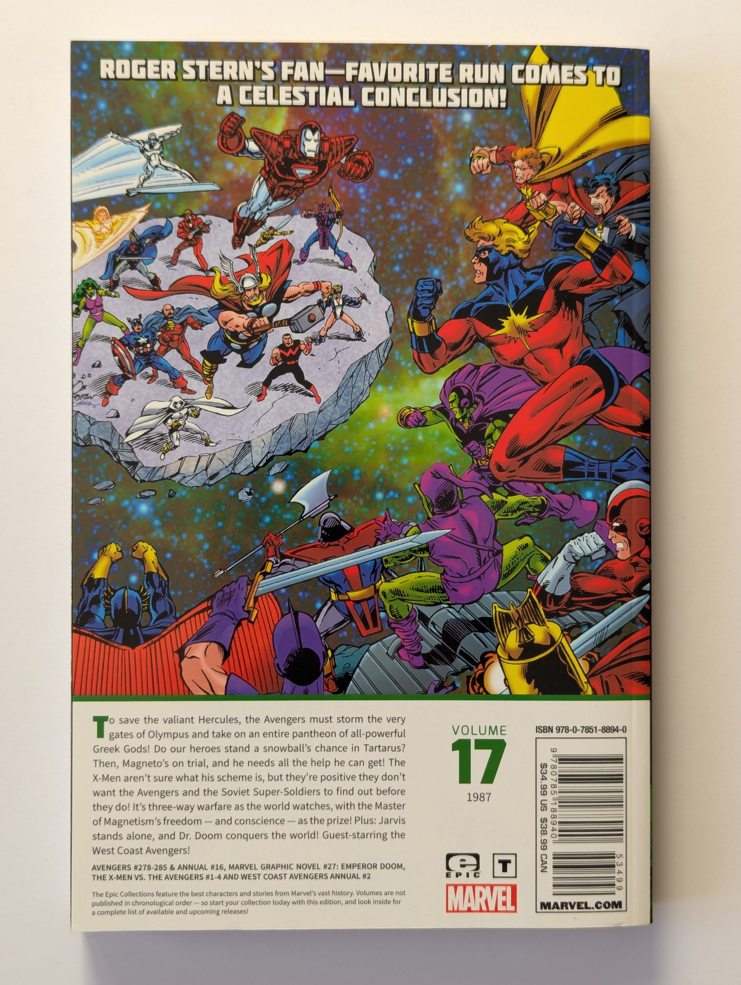 Avengers Epic Collection: Judgement Day - TPB