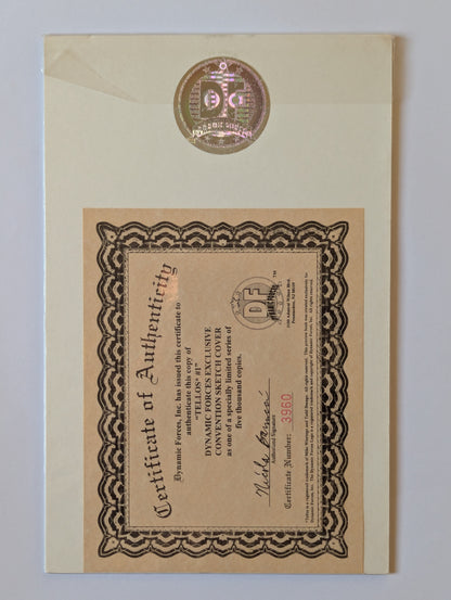 Tellos #1 (1999 Series) - Dynamic Forces Sketch Variant