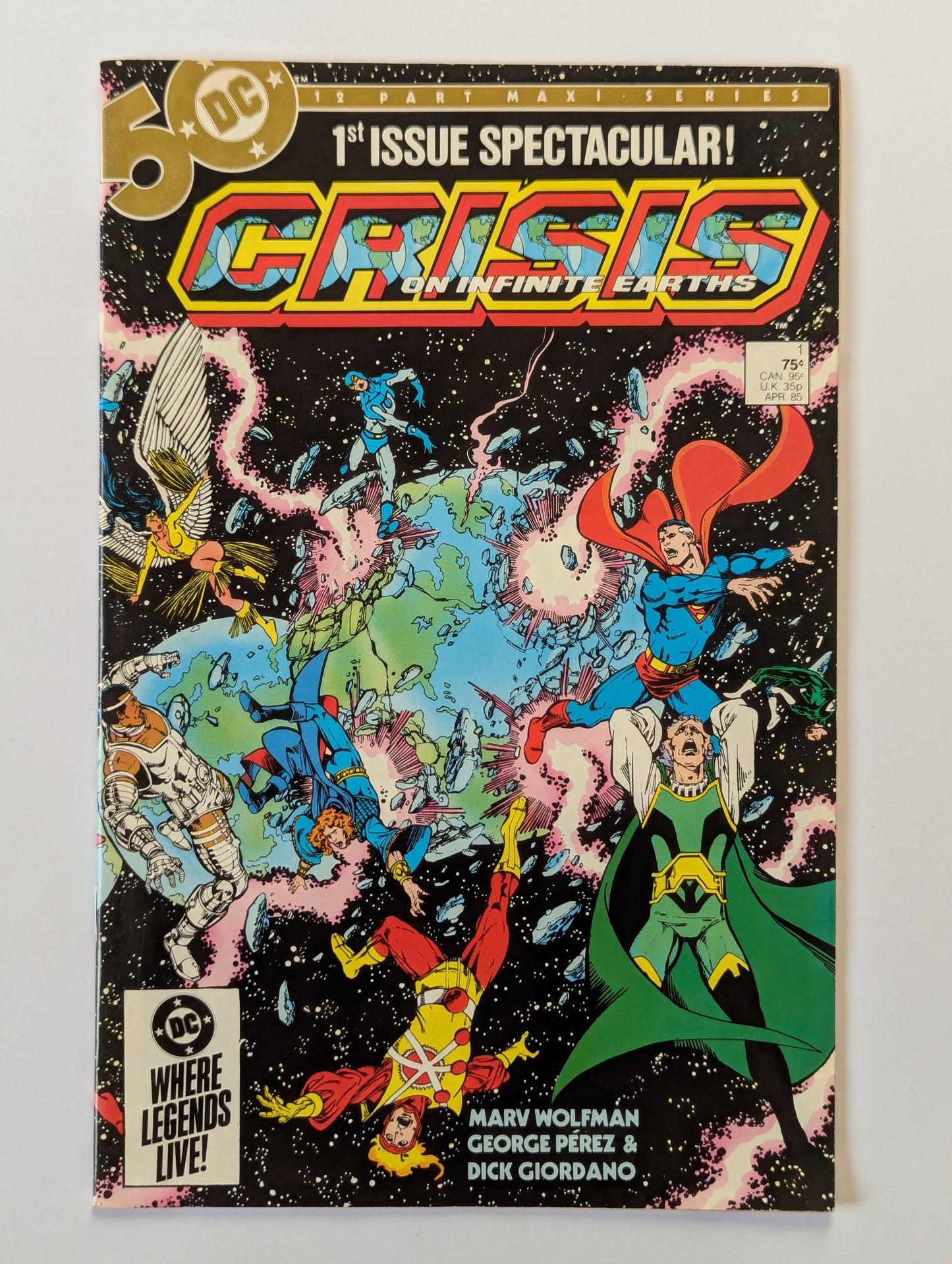 Crisis on Infinite Earths - #1-12 Complete Set