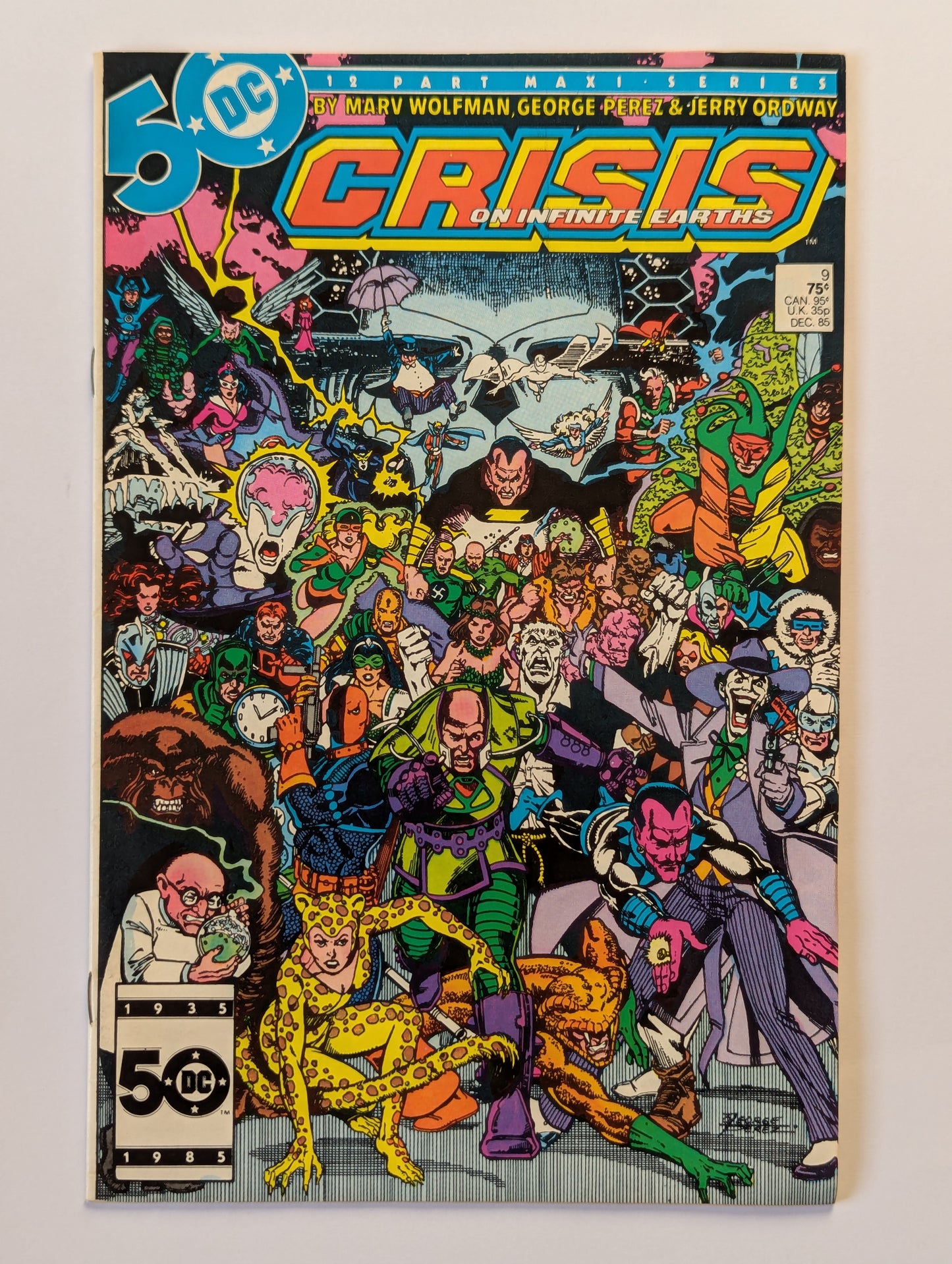Crisis on Infinite Earths - #1-12 Complete Set