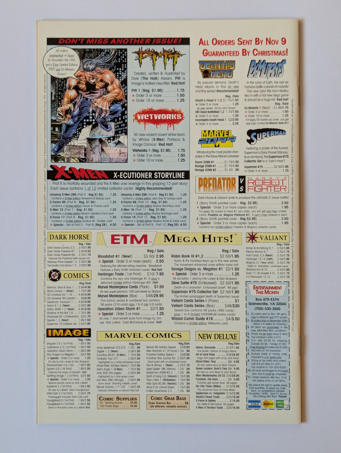 Supreme #1 (1992 Series)