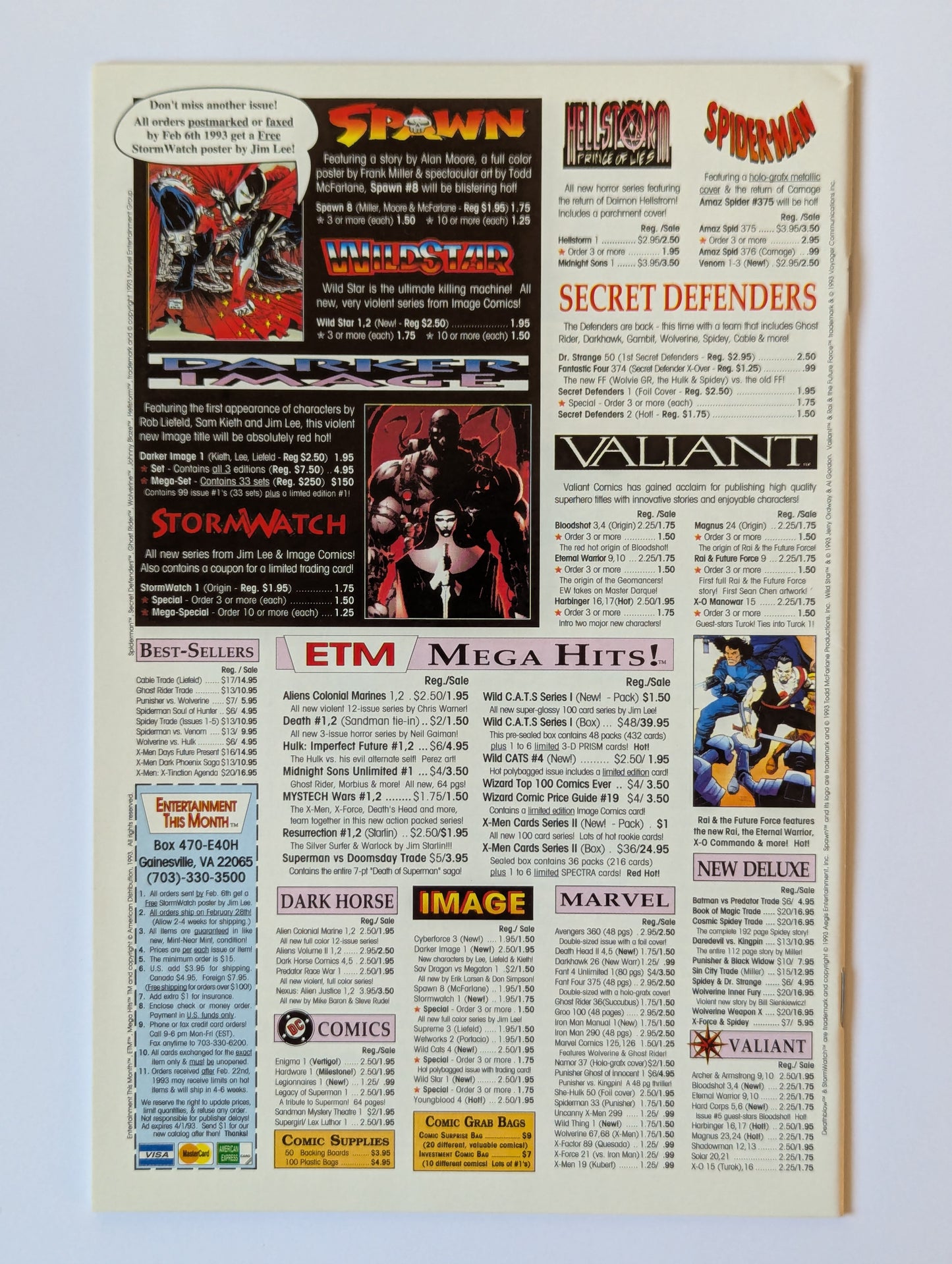 WildC.A.T.s. #3 (1992 Series)