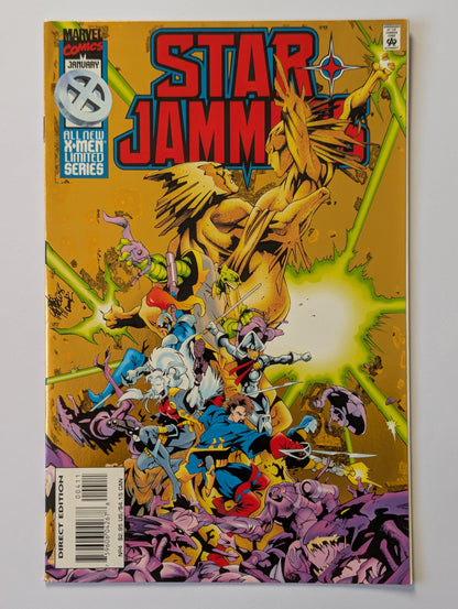 Starjammers - #1-4 Complete Set