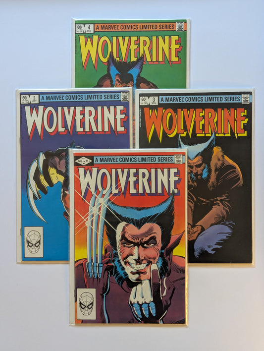 Wolverine 1982 Limited Series Marvel Comic Books