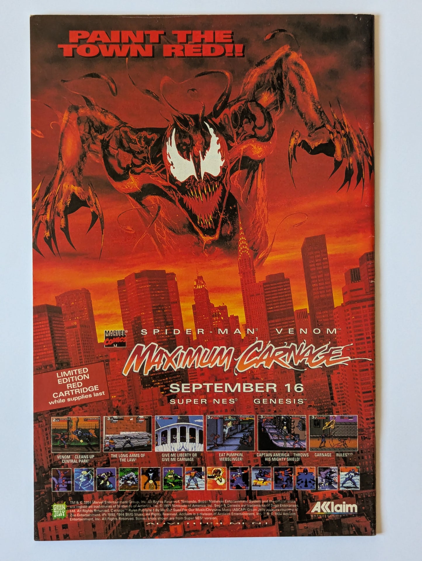 Web of Spider-Man #118 (1985 Series)