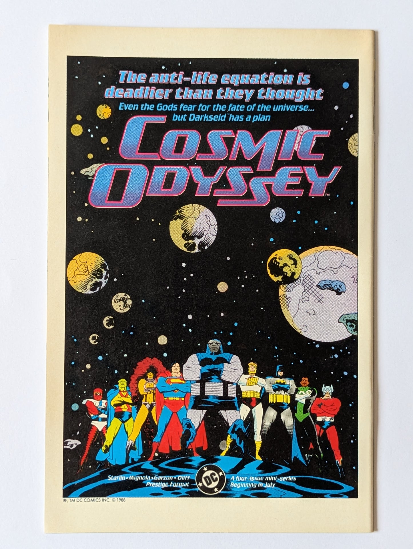 Saga of the Swamp Thing Annual #4 (1982 Series)