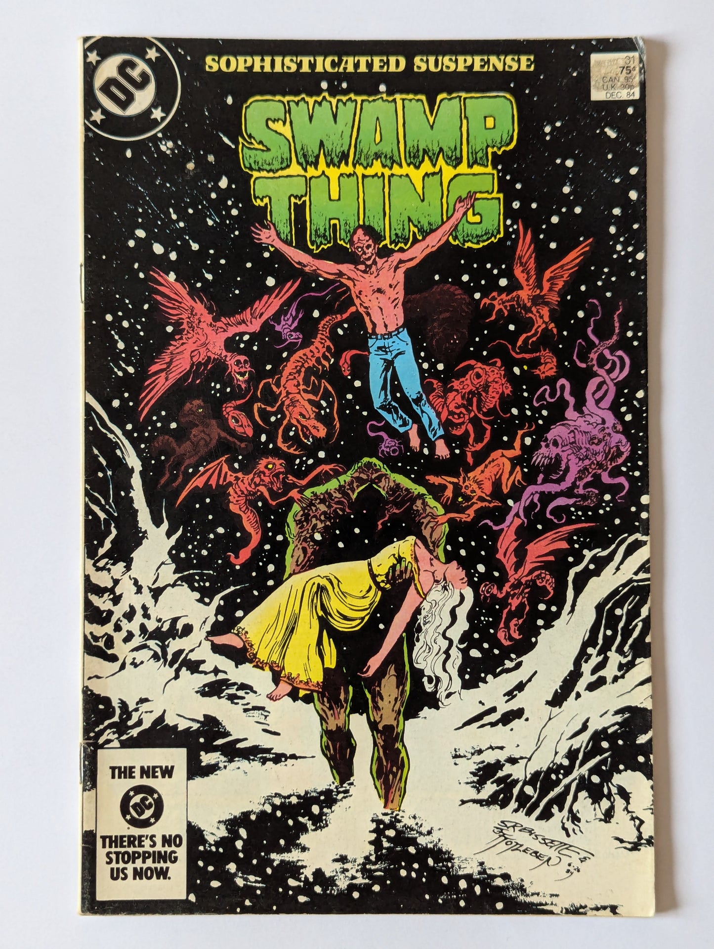 Saga of the Swamp Thing #31-33, 35-36 (1982 Series) - Reader's Condition Set