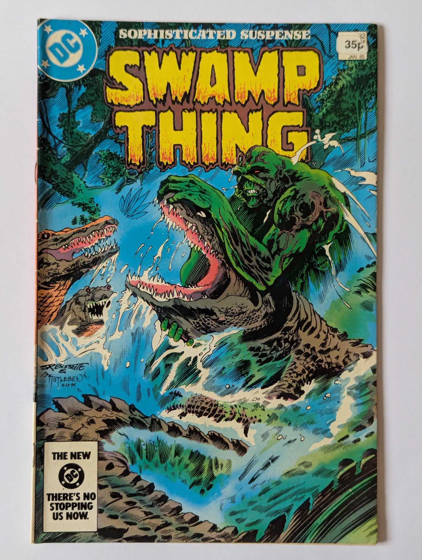 Saga of the Swamp Thing #31-33, 35-36 (1982 Series) - Reader's Condition Set
