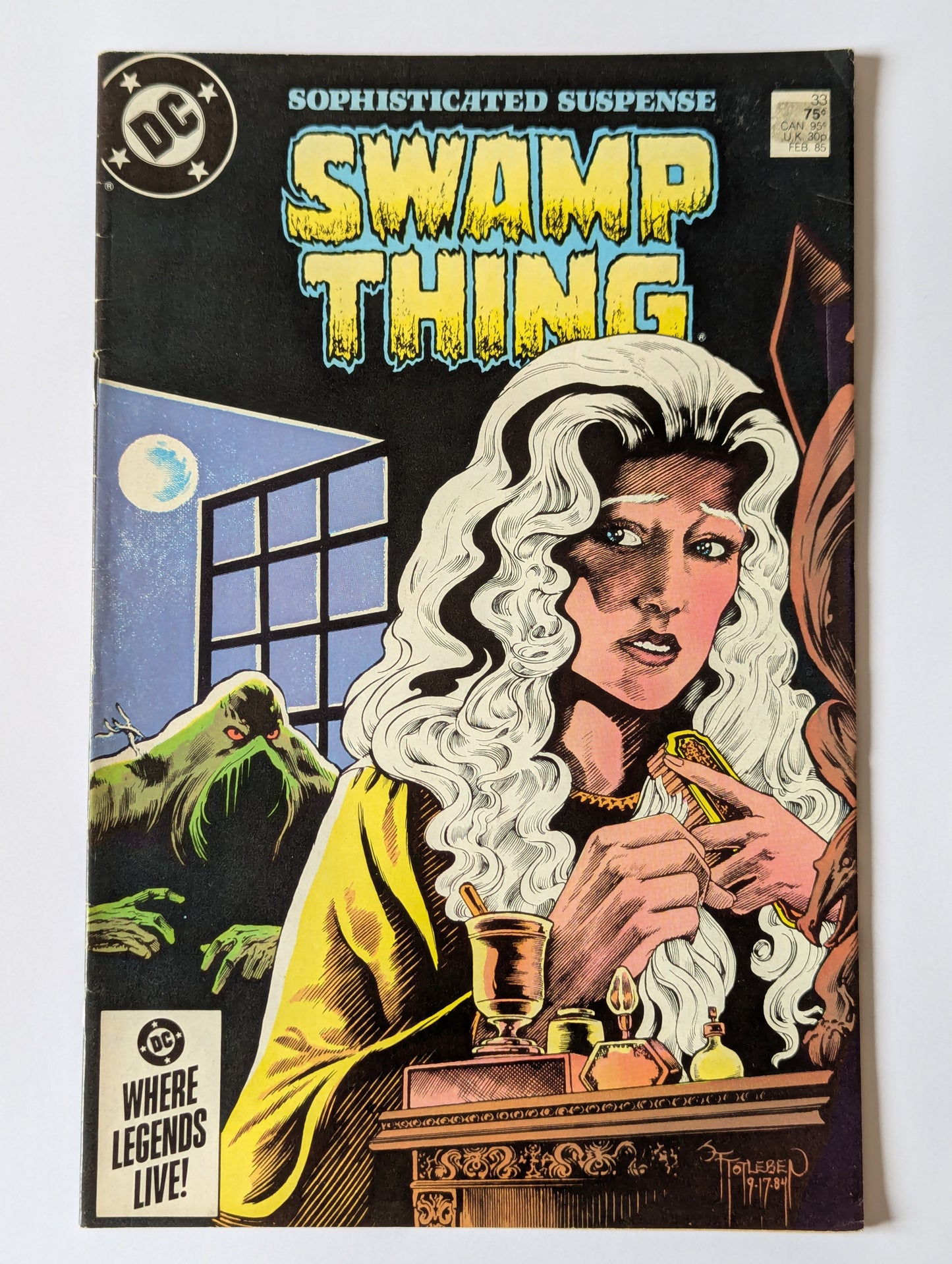 Saga of the Swamp Thing #31-33, 35-36 (1982 Series) - Reader's Condition Set