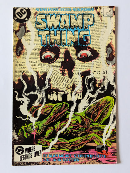 Saga of the Swamp Thing #31-33, 35-36 (1982 Series) - Reader's Condition Set