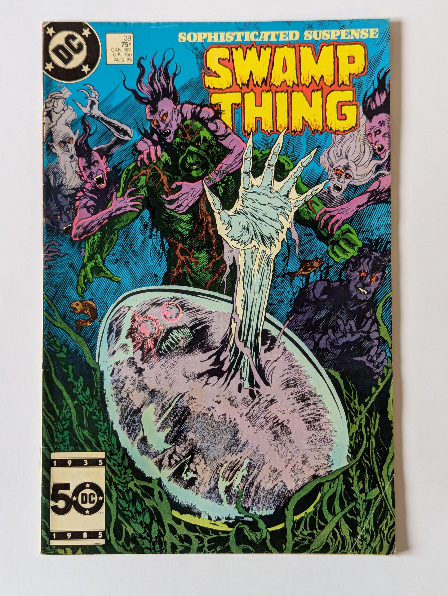 Saga of the Swamp Thing #38-42 (1982 Series) - Reader's Condition Set