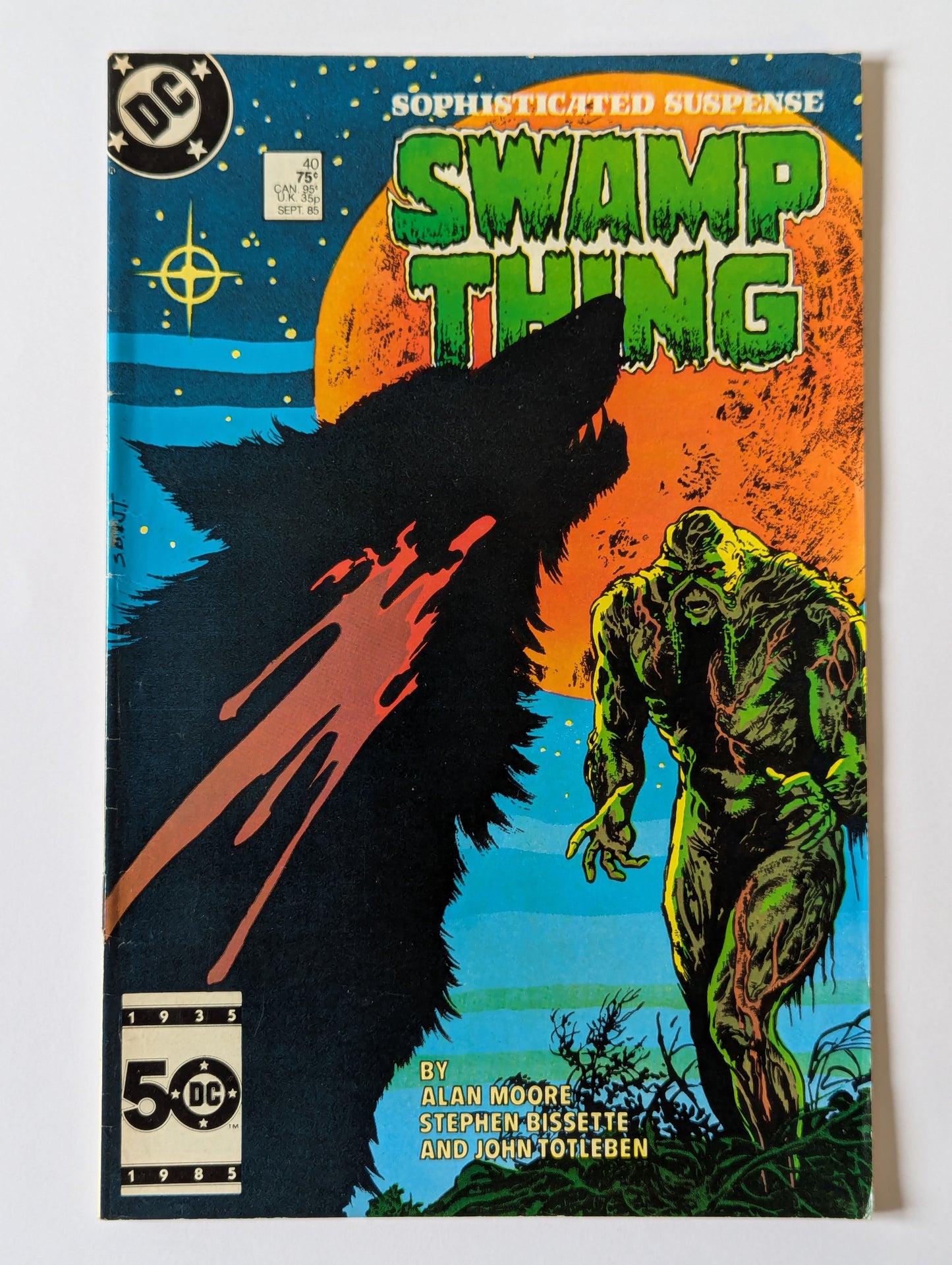 Saga of the Swamp Thing #38-42 (1982 Series) - Reader's Condition Set