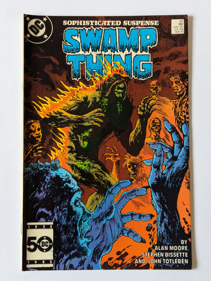 Saga of the Swamp Thing #38-42 (1982 Series) - Reader's Condition Set
