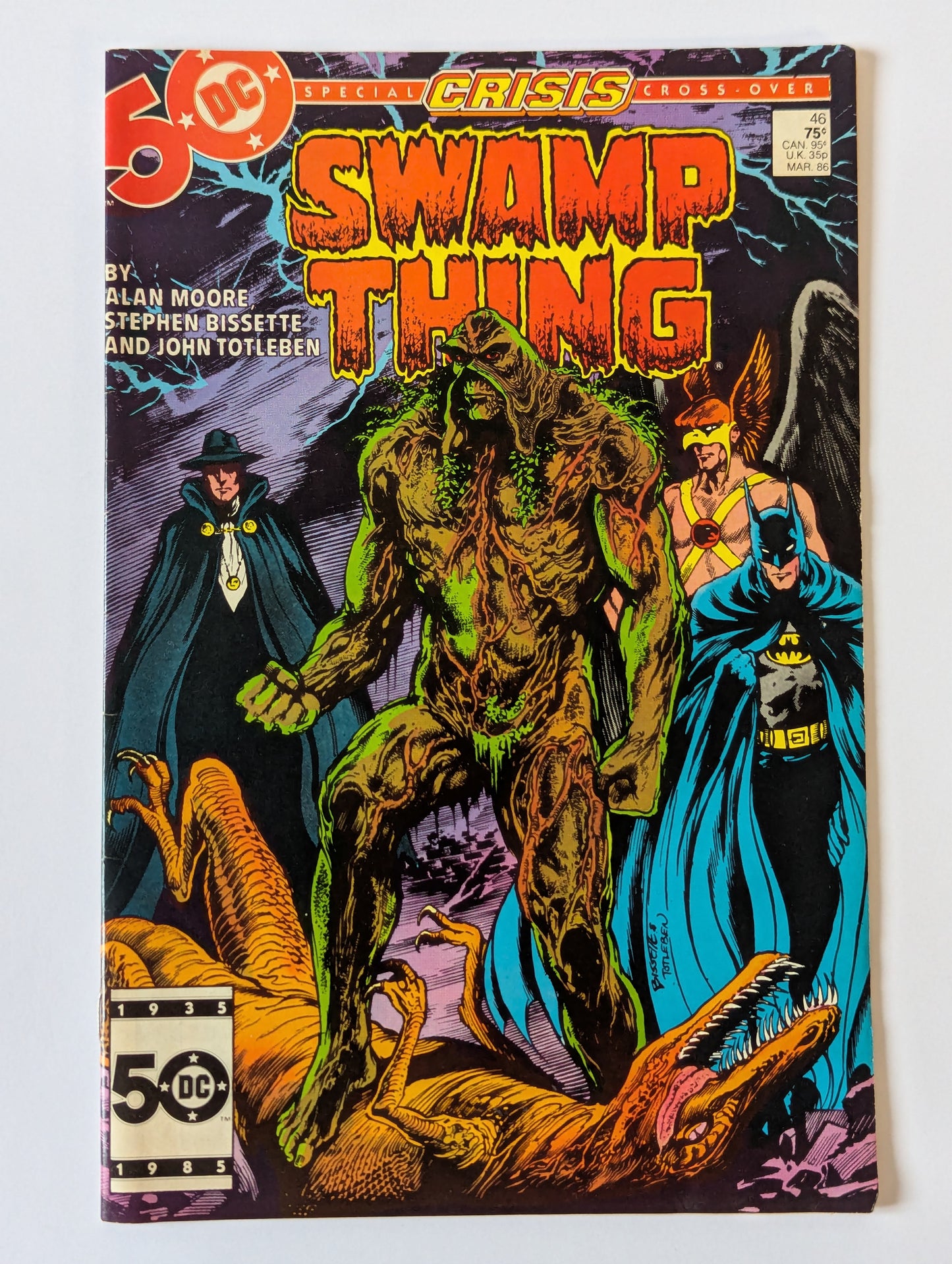 Saga of the Swamp Thing #43-47 (1982 Series) - Reader's Condition Set