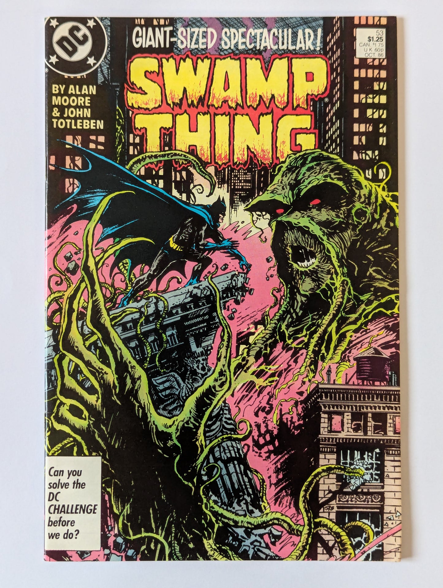 Saga of the Swamp Thing #53-57 (1982 Series) - Reader's Condition Set