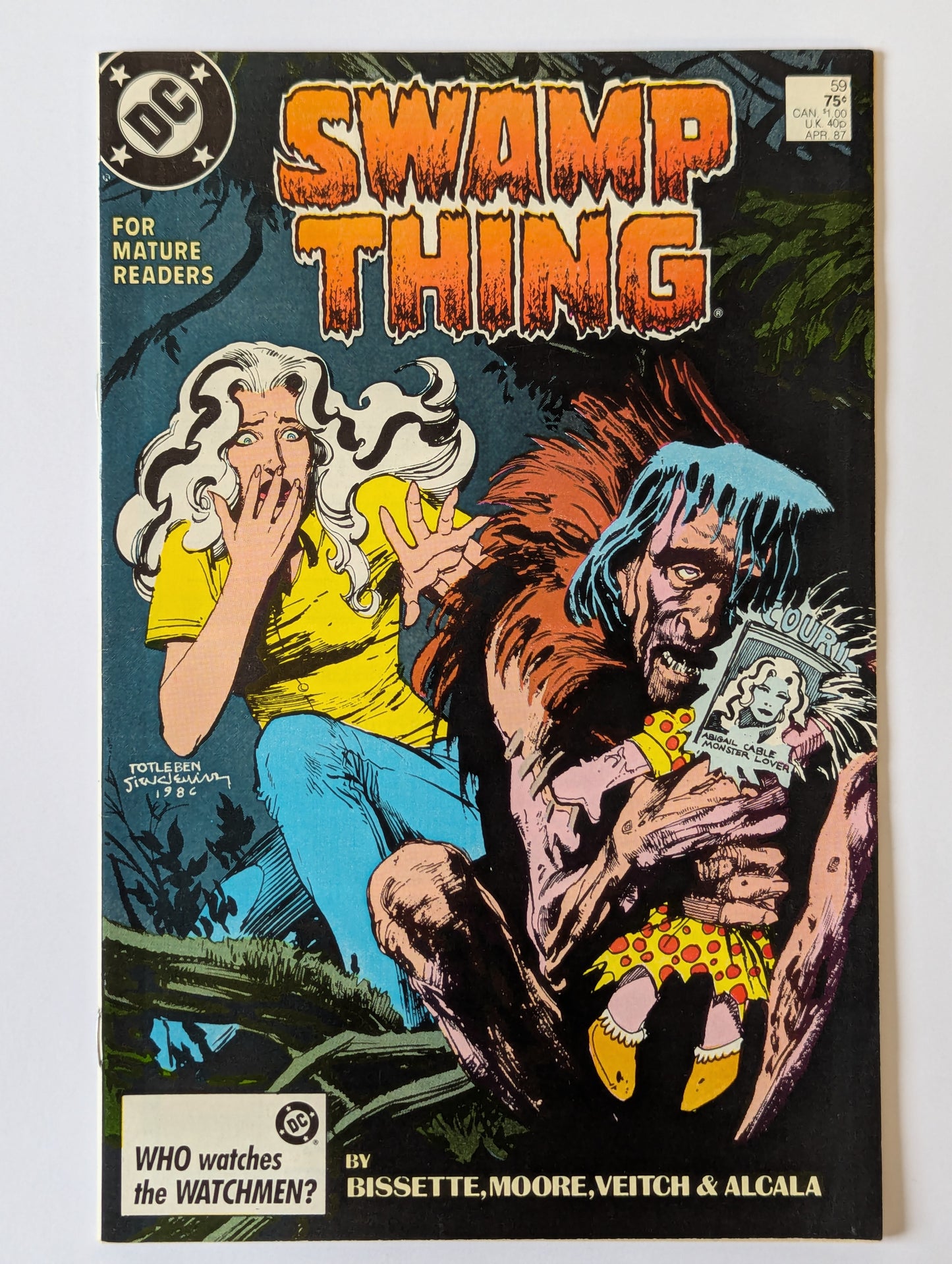 Saga of the Swamp Thing #58-62 (1982 Series) - Reader's Condition Set