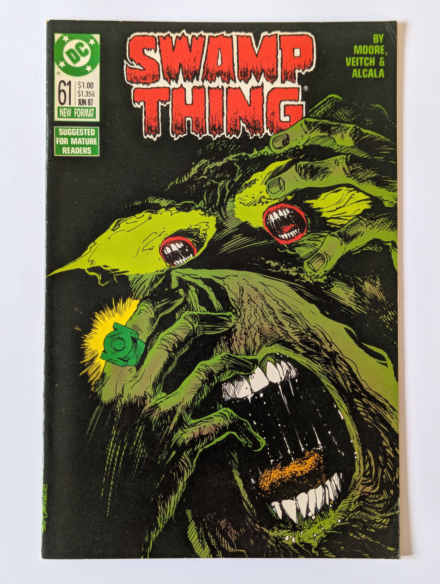 Saga of the Swamp Thing #58-62 (1982 Series) - Reader's Condition Set