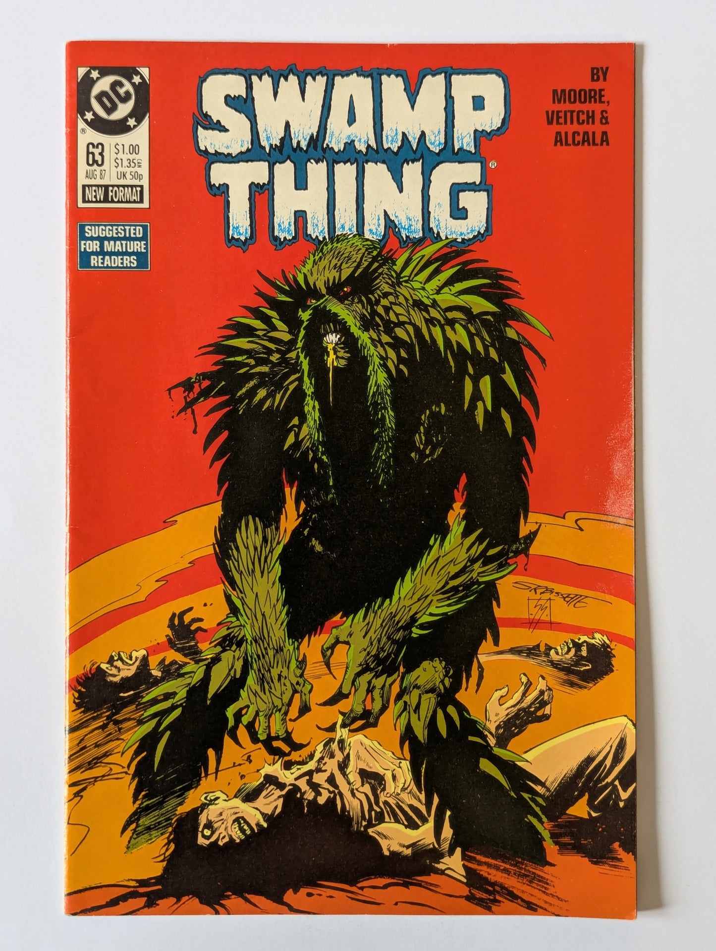 Saga of the Swamp Thing #63-67 (1982 Series) - Reader's Condition Set