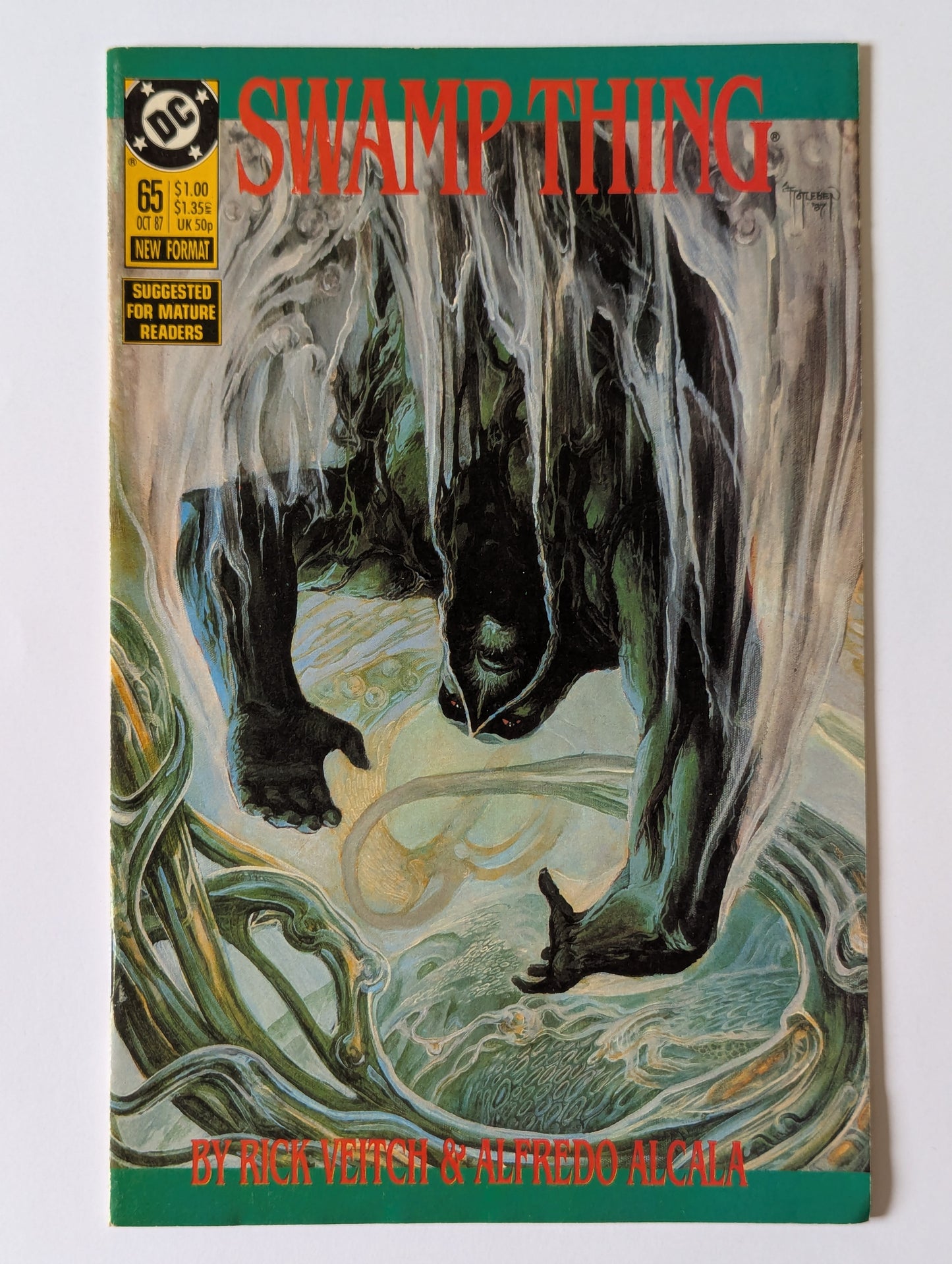 Saga of the Swamp Thing #63-67 (1982 Series) - Reader's Condition Set