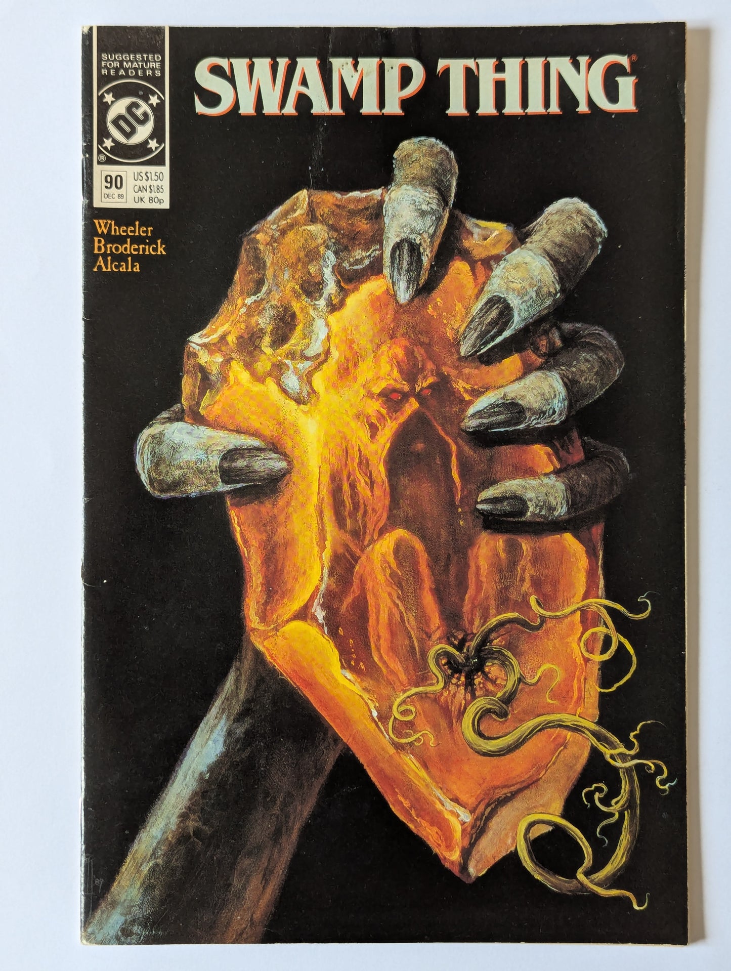 Saga of the Swamp Thing #89, 90-93 (1982 Series) - Reader's Condition Set