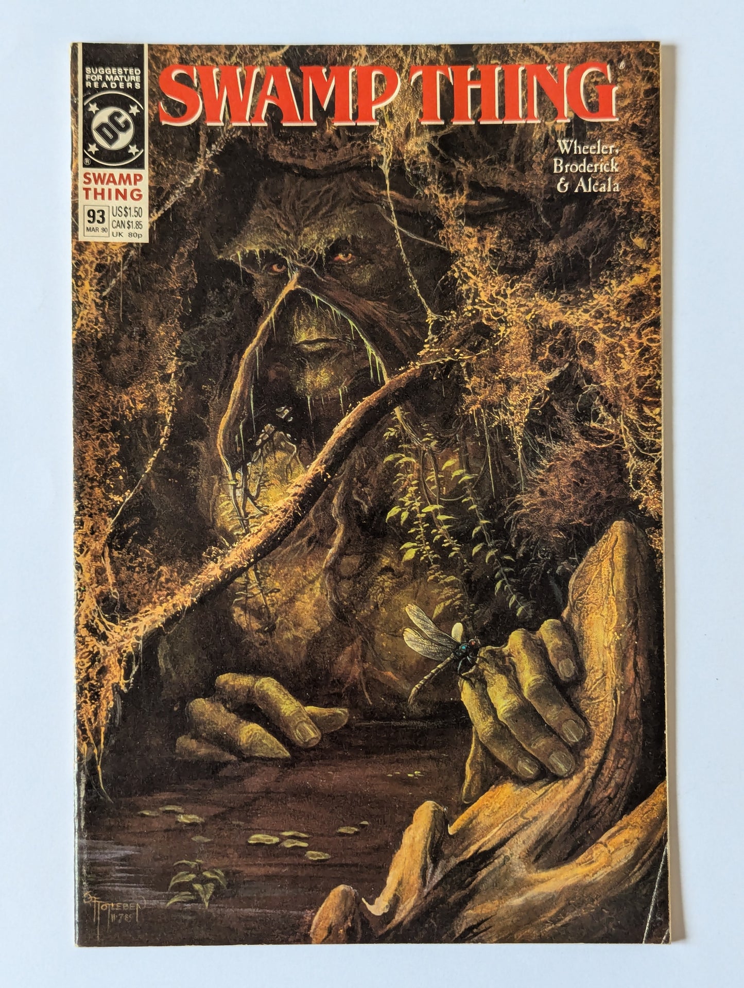 Saga of the Swamp Thing #89, 90-93 (1982 Series) - Reader's Condition Set
