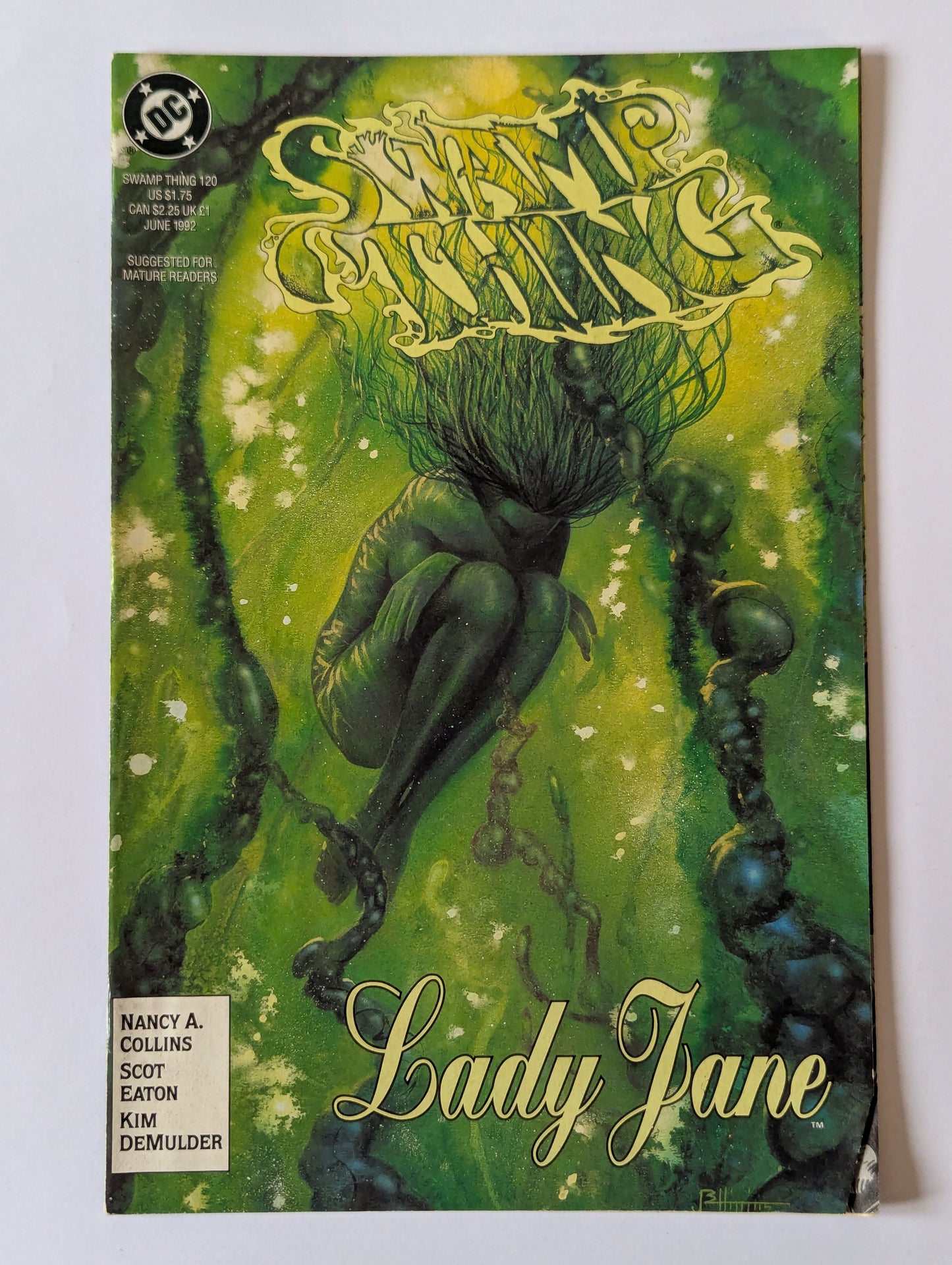 Saga of the Swamp Thing #116-120 (1982 Series) - Reader's Condition Set