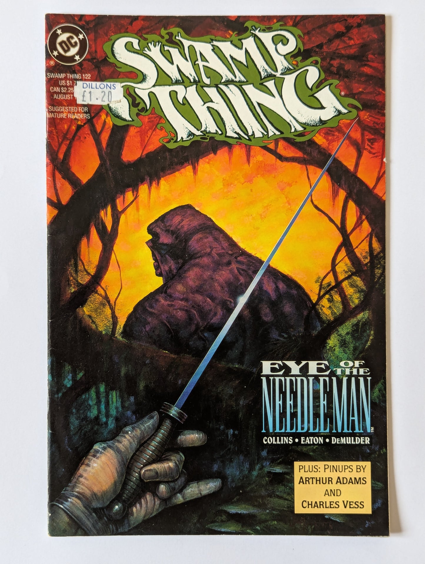 Saga of the Swamp Thing #121-125 (1982 Series) - Reader's Condition Set