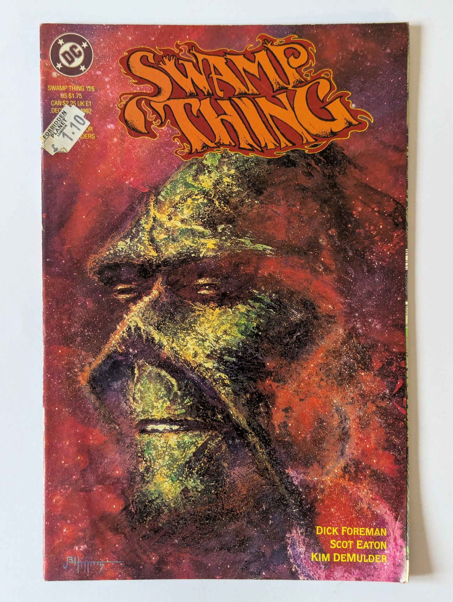 Saga of the Swamp Thing #126-130 (1982 Series) - Reader's Condition Set