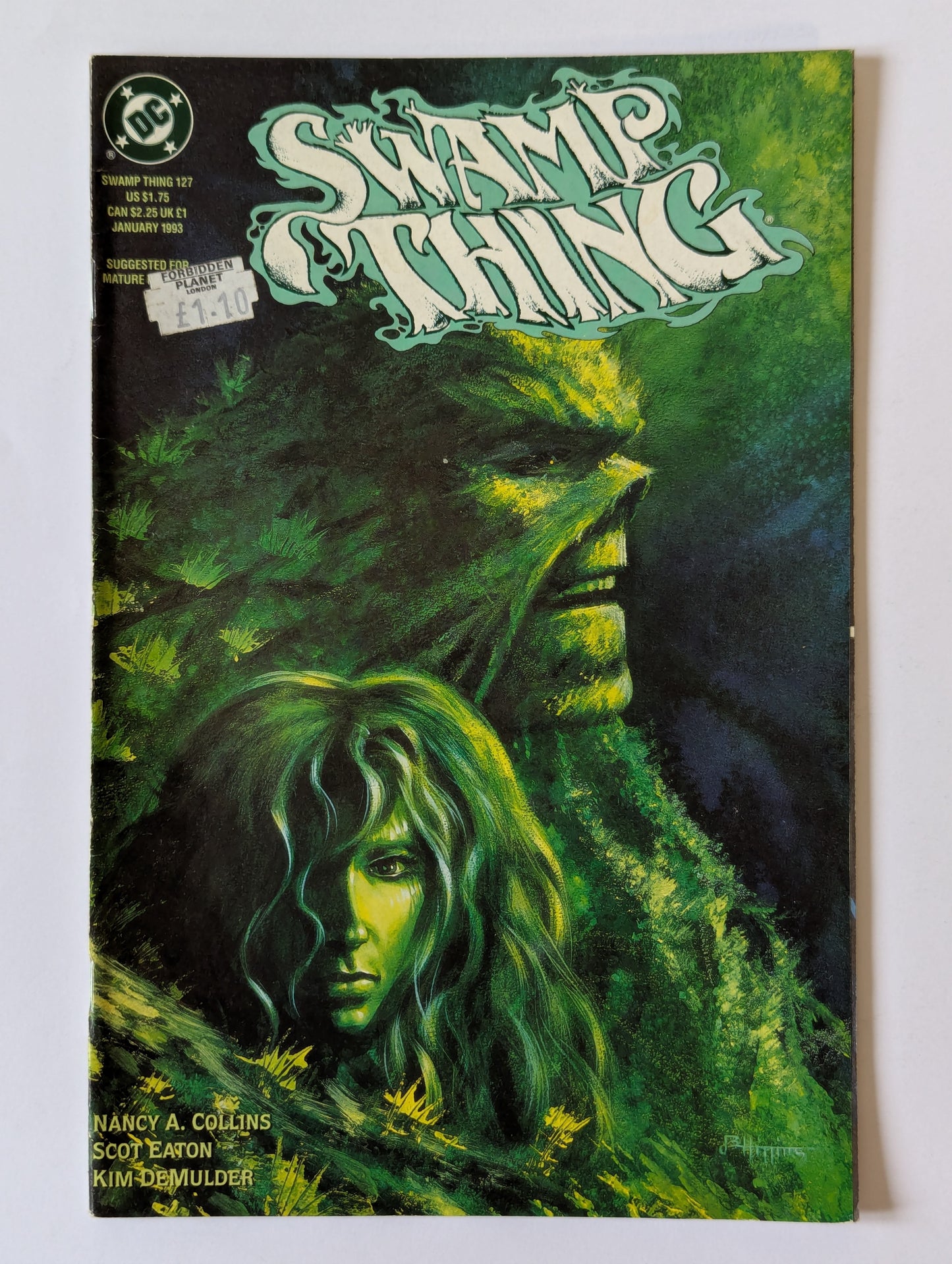 Saga of the Swamp Thing #126-130 (1982 Series) - Reader's Condition Set