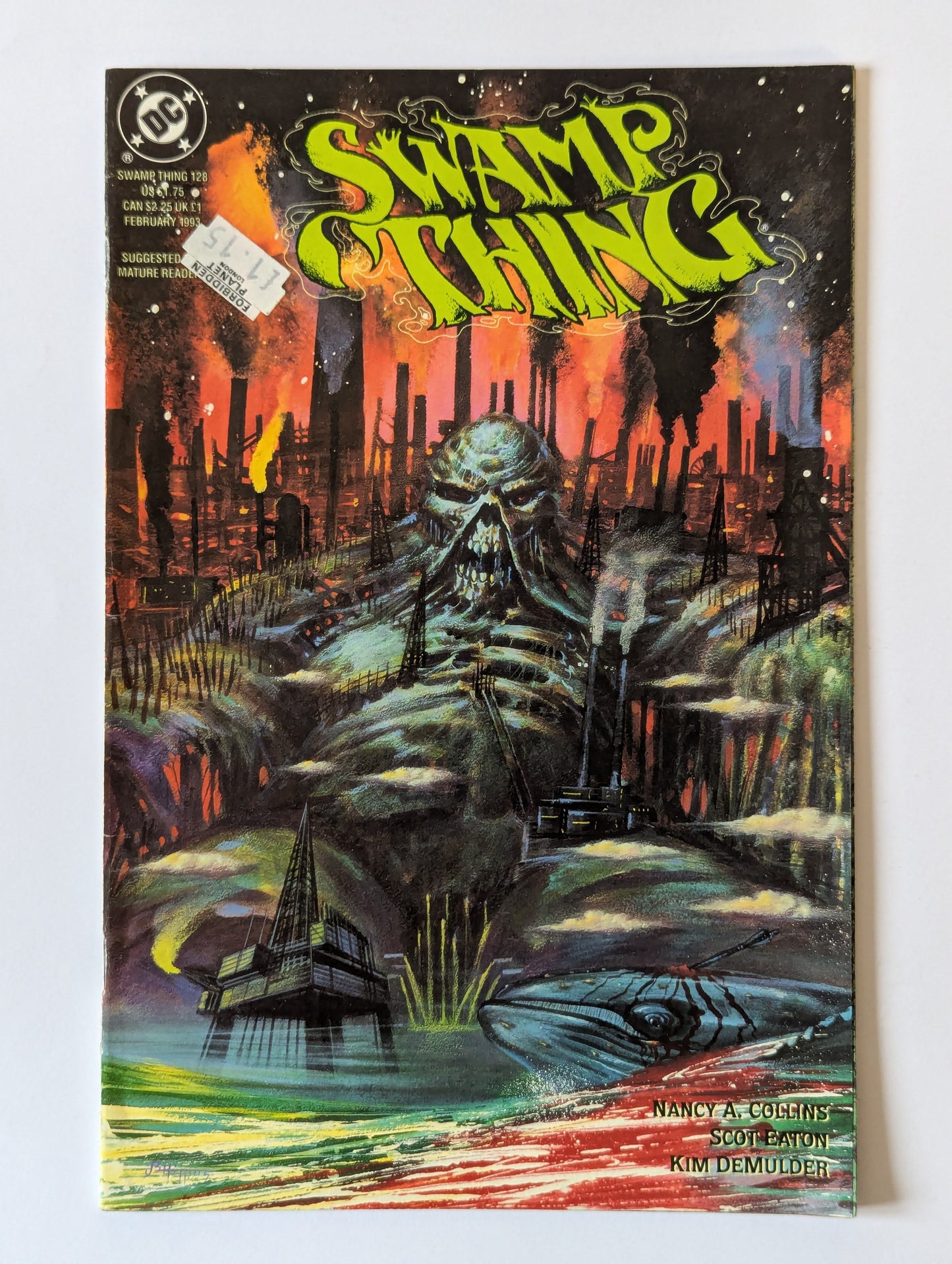 Saga of the Swamp Thing #126-130 (1982 Series) - Reader's Condition Set