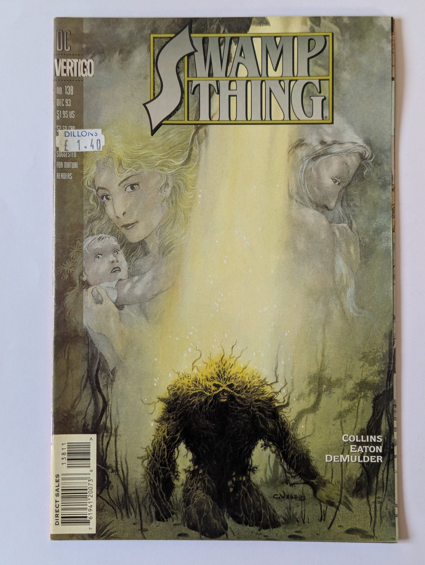 Saga of the Swamp Thing #136-139, 141 (1982 Series) - Reader's Condition Set