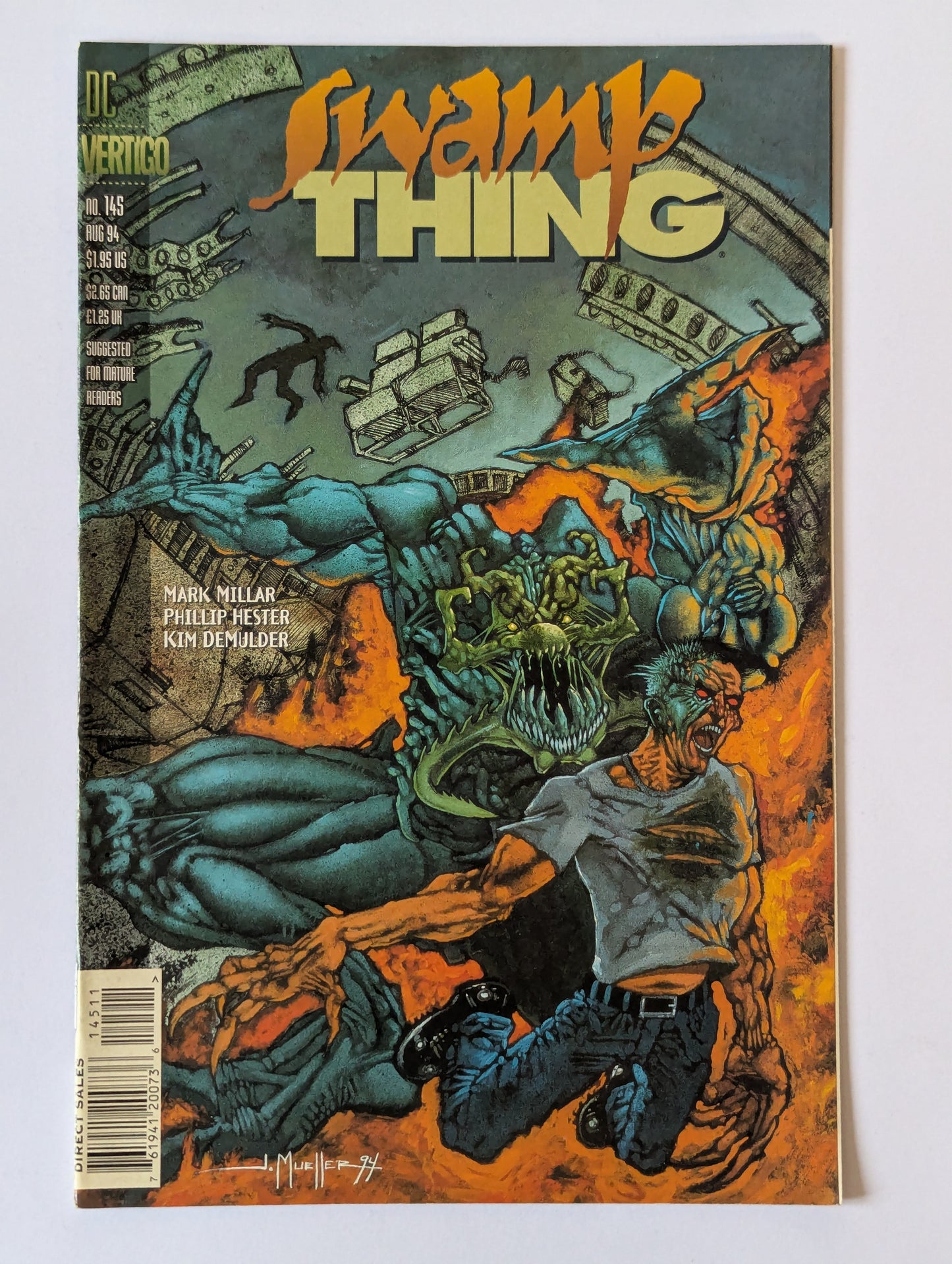 Saga of the Swamp Thing #143-147 (1982 Series) - Reader's Condition Set