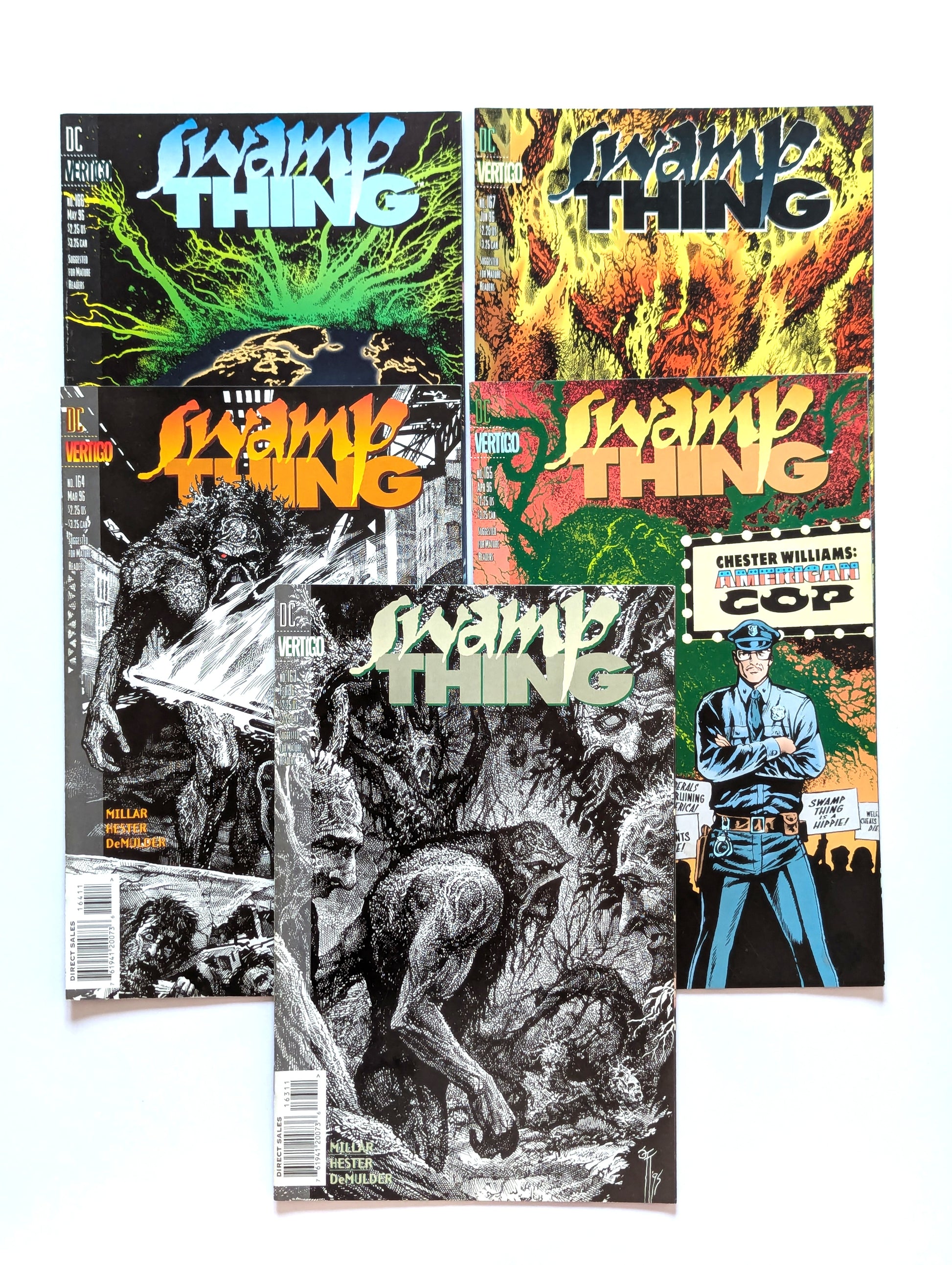 Saga of the Swamp Thing #163-167 Collection DC Vertigo Comic Books