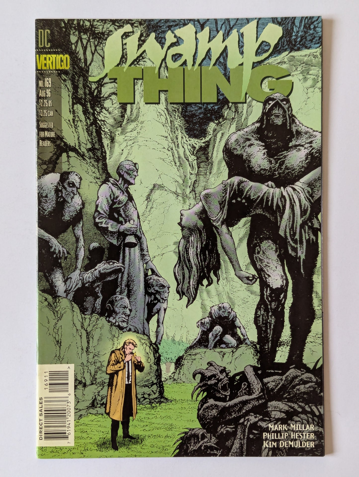 Saga of the Swamp Thing #168-171 (1982 Series) - Reader's Condition Set